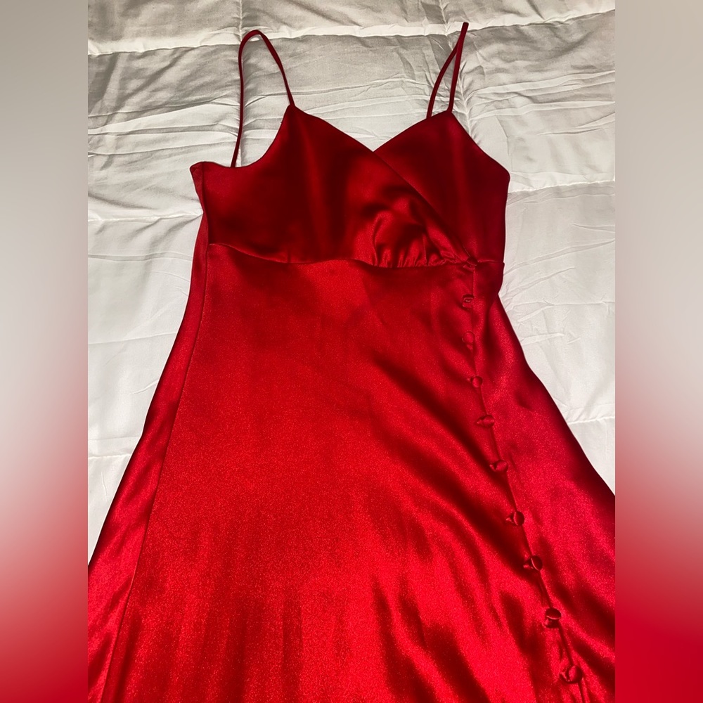 Beautiful silk dress from Zara